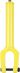 Вилка North LH V2 SCS Canary Yellow