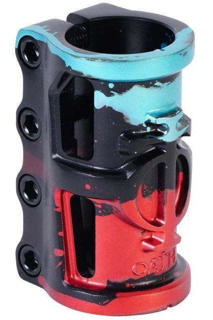 Зажим Oath Cage V2 SCS Black Teal Red