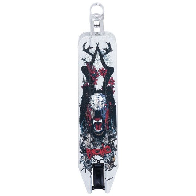 Дека Triad Psychic Regular 4.7 x 19.5 Stone Raw Black