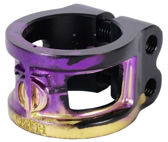 Зажим Oath Cage V2 Black Purple Yellow