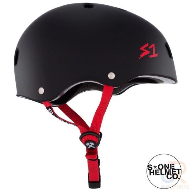 Шлем S-One Lifer Matt Black Red