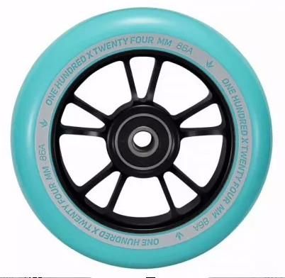 Кoлесо Blunt 10 Spokes 100 Teal Black