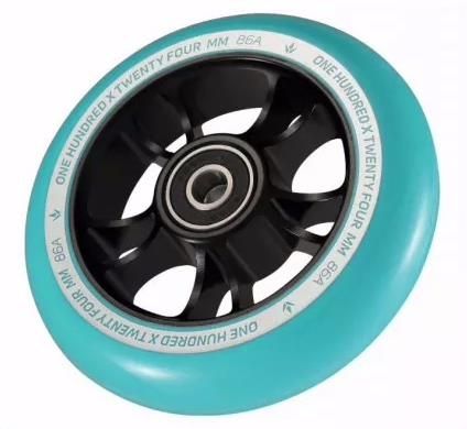 Кoлесо Blunt 10 Spokes 100 Teal Black