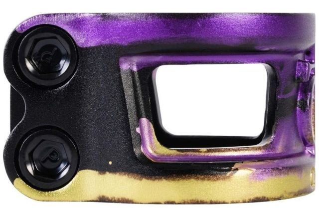 Зажим Oath Cage V2 Black Purple Yellow