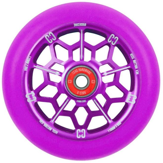 Кoлесо CORE Hex Hollow 110 Purple