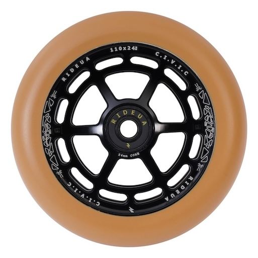 Кoлесо UrbanArtt Civic 110 Gum Black