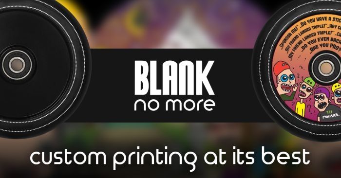 Кoлесо BLANK No More 110 x Go Hate Yourself