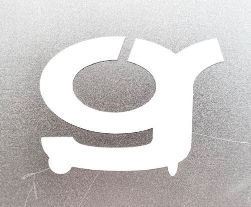 Стикер GIZMANIA G White