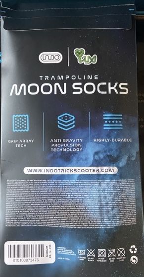 Trampoline Cамокат Indo Pro V2 Blue + Moonsocks
