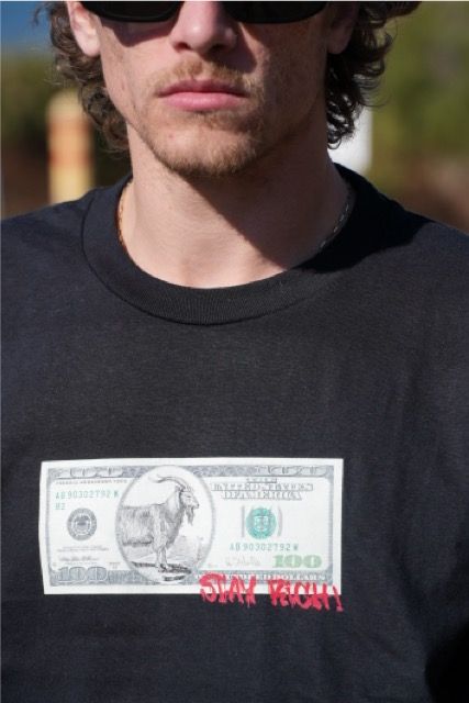 Рубашка RICH Dollar Goat Black
