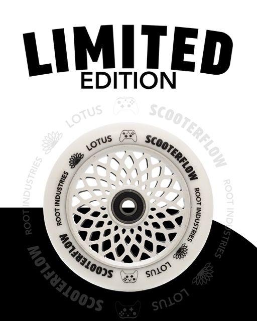 Root Lotus ScooterFlow 110 Wheel White