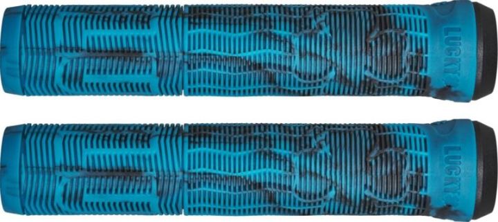 Грипсы Lucky Vice 2.0 Teal Black Swirl