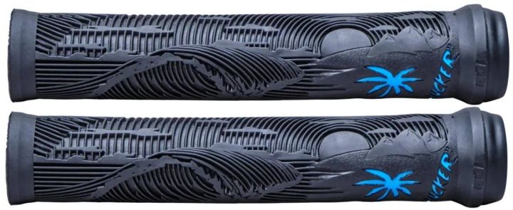 Грипсы ODI Hucker Signature Black Blue