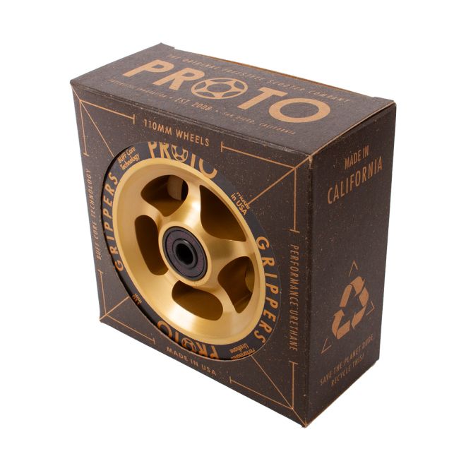 Кoлесо PROTO Gripper 110 Black on Gold