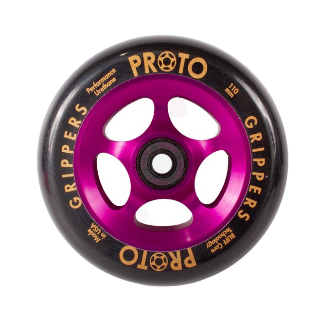 Кoлесо PROTO Gripper 110 Black on Purple