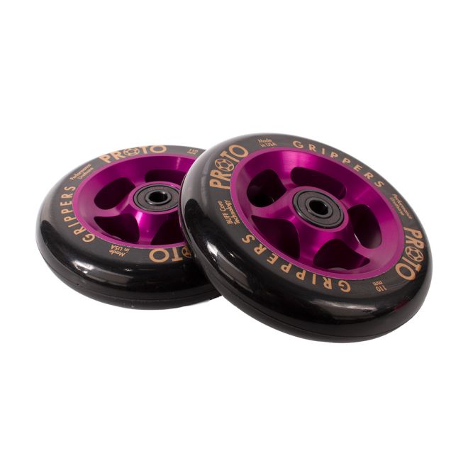 Кoлесо PROTO Gripper 110 Black on Purple