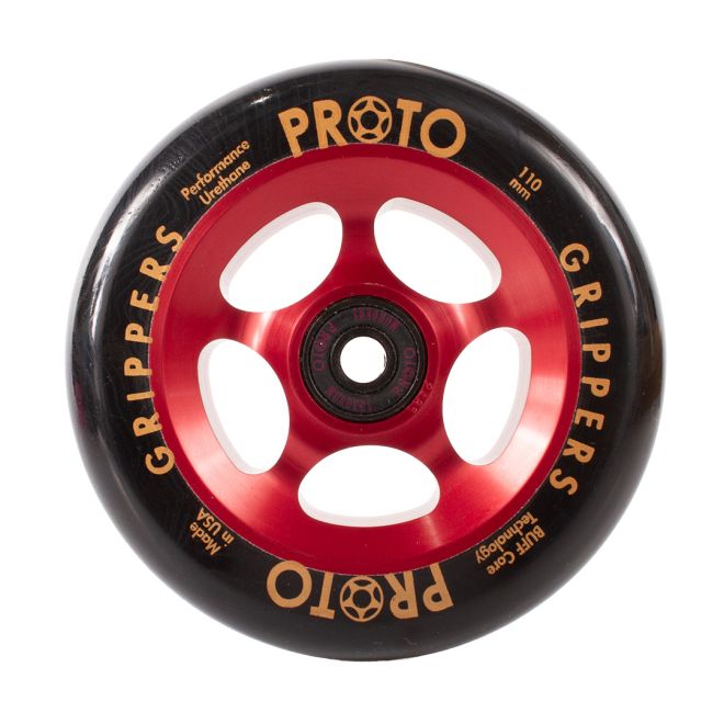 Кoлесо PROTO Gripper 110 Black on Red