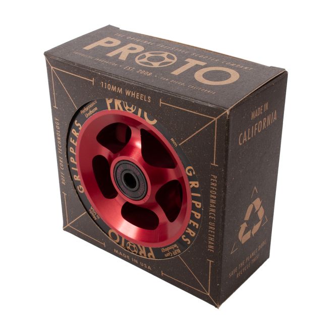 Кoлесо PROTO Gripper 110 Black on Red