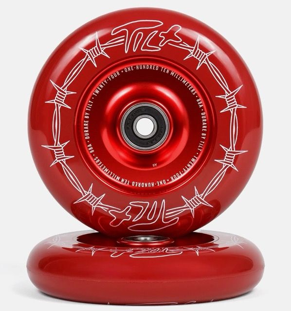 Кoлесо Tilt Durare Barbed 110 Crimson