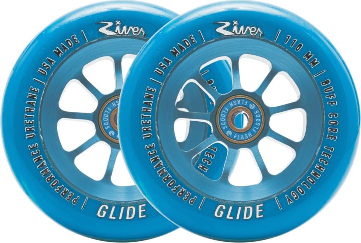 River Glide wheel 110 mm Blue