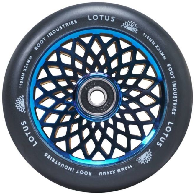 Кoлесо Root Lotus 110 Blue-ray Black