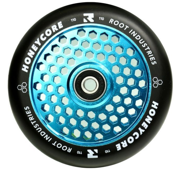 Кoлесо Root Honeycore 120 Sky Blue Black