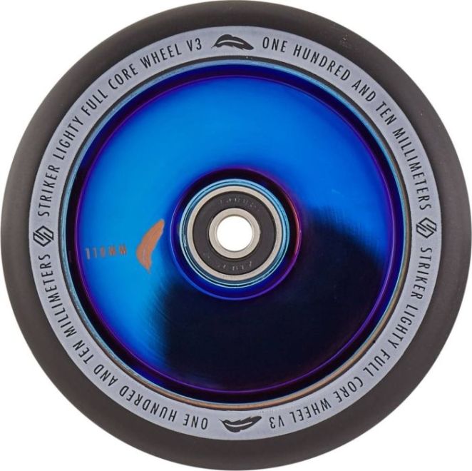 Кoлесо Striker Lighty Full Core V3 110 Blue Chrome